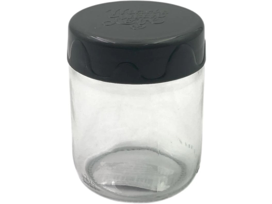 200 ml Glass Spice Jar with Gray Cover