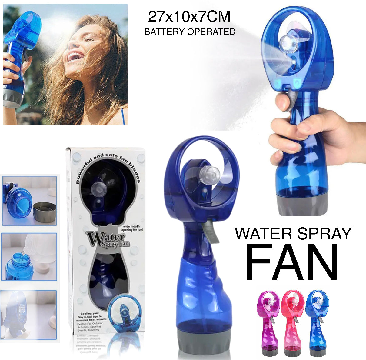 Water Spray Fan