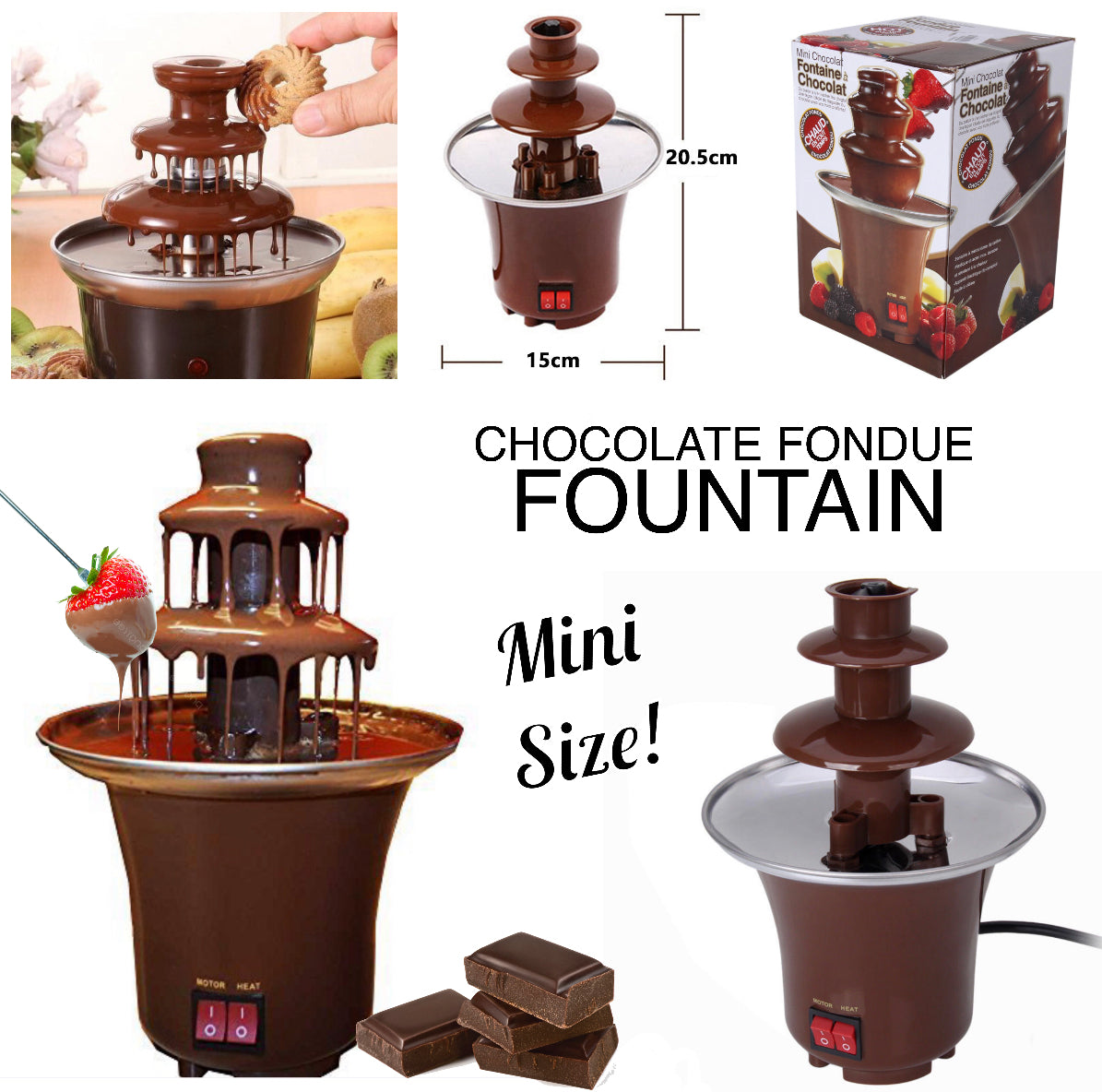 Mini Chocolate Fountain
