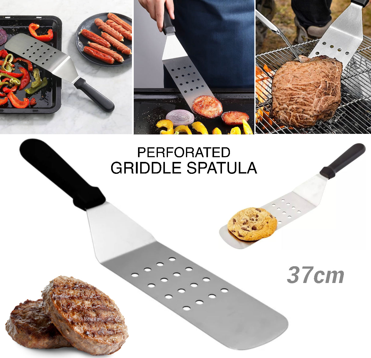 Perforated Griddle Spatula