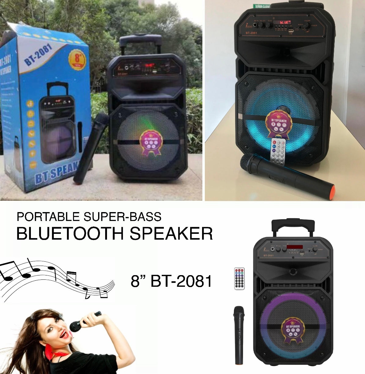 Portable Speaker BT-2081
