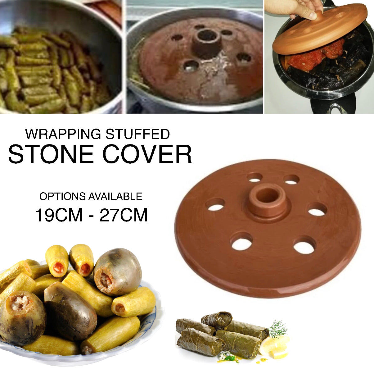 Pottery Stone Cover