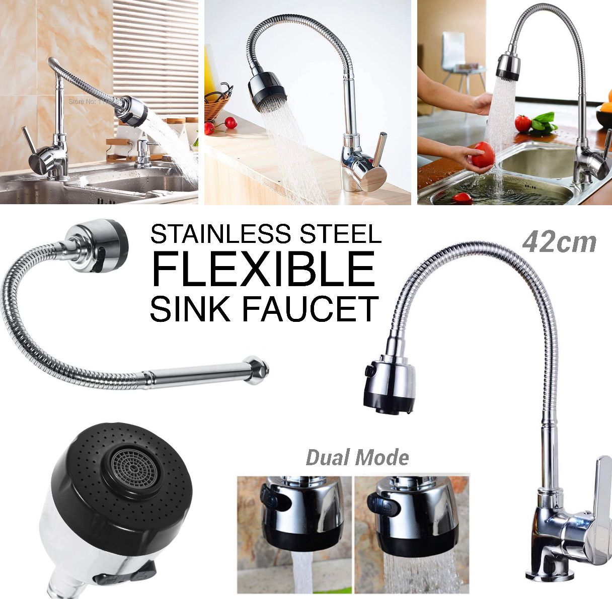 Stainless Flexible Faucet