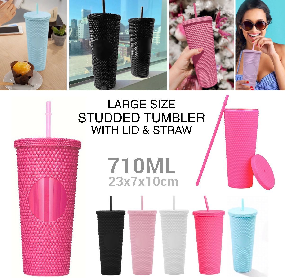 Studded Tumbler 710ml