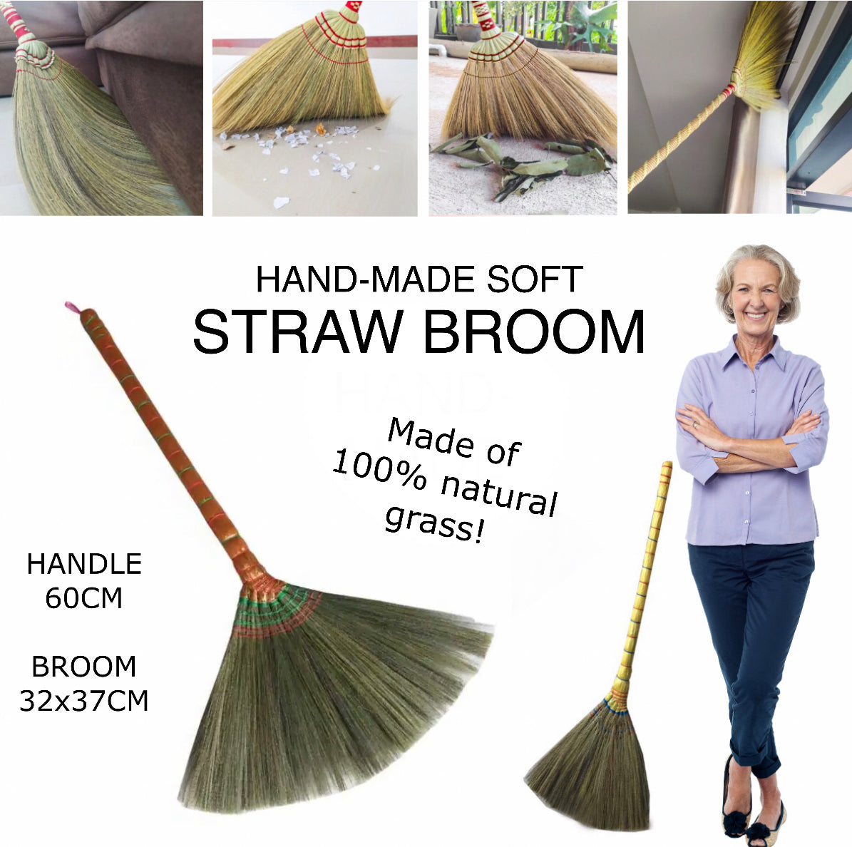 Straw Broom