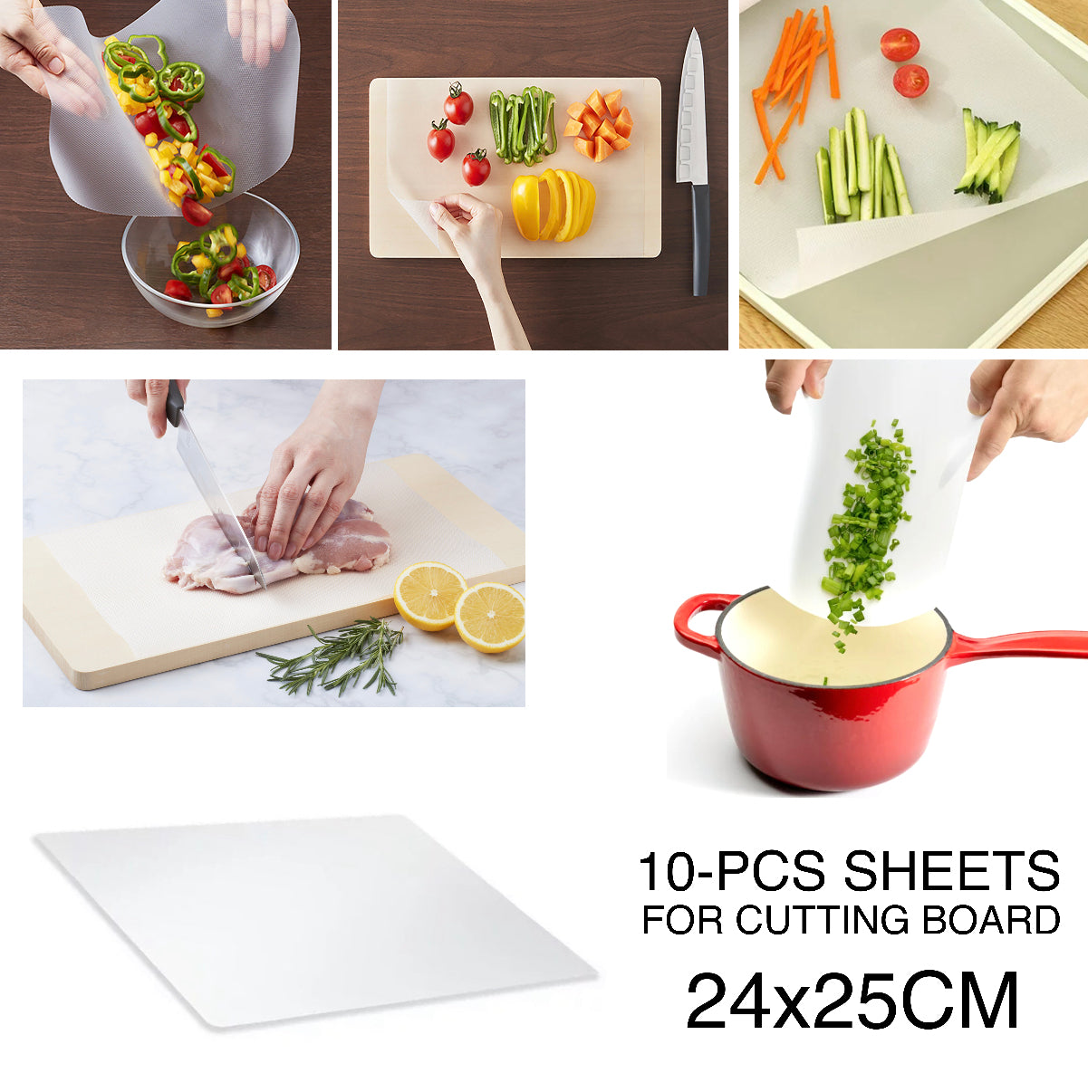 10-Pc Board Sheets (24x25cm)