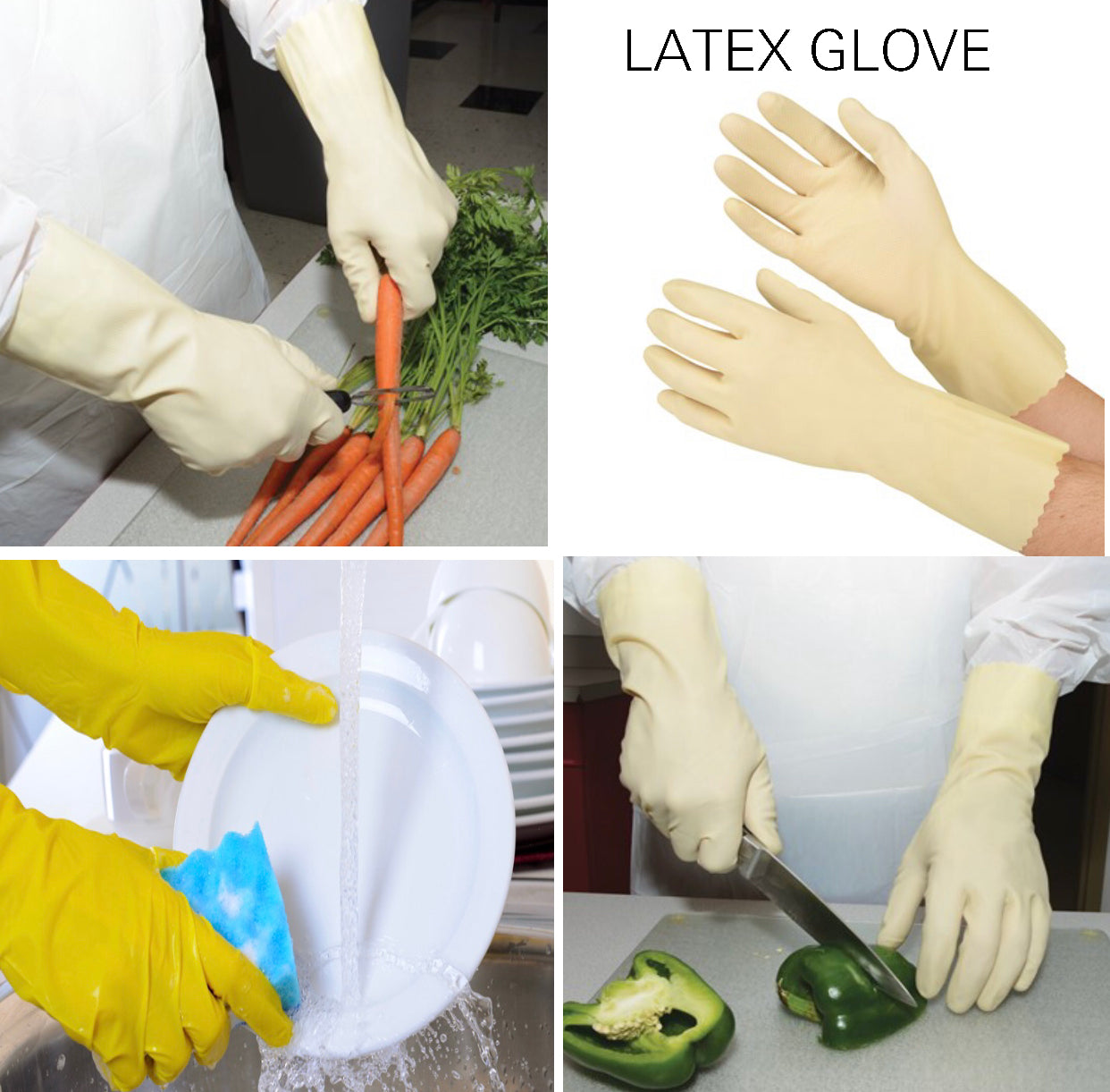 Latex Rubber Gloves