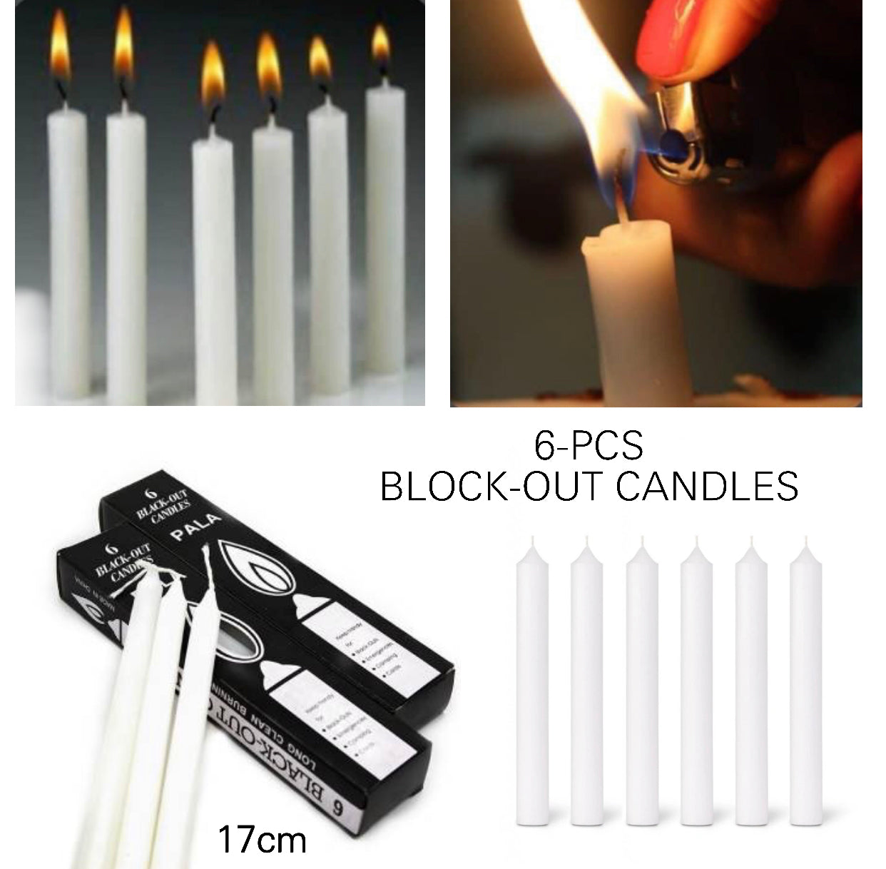6-Pcs Candles Box