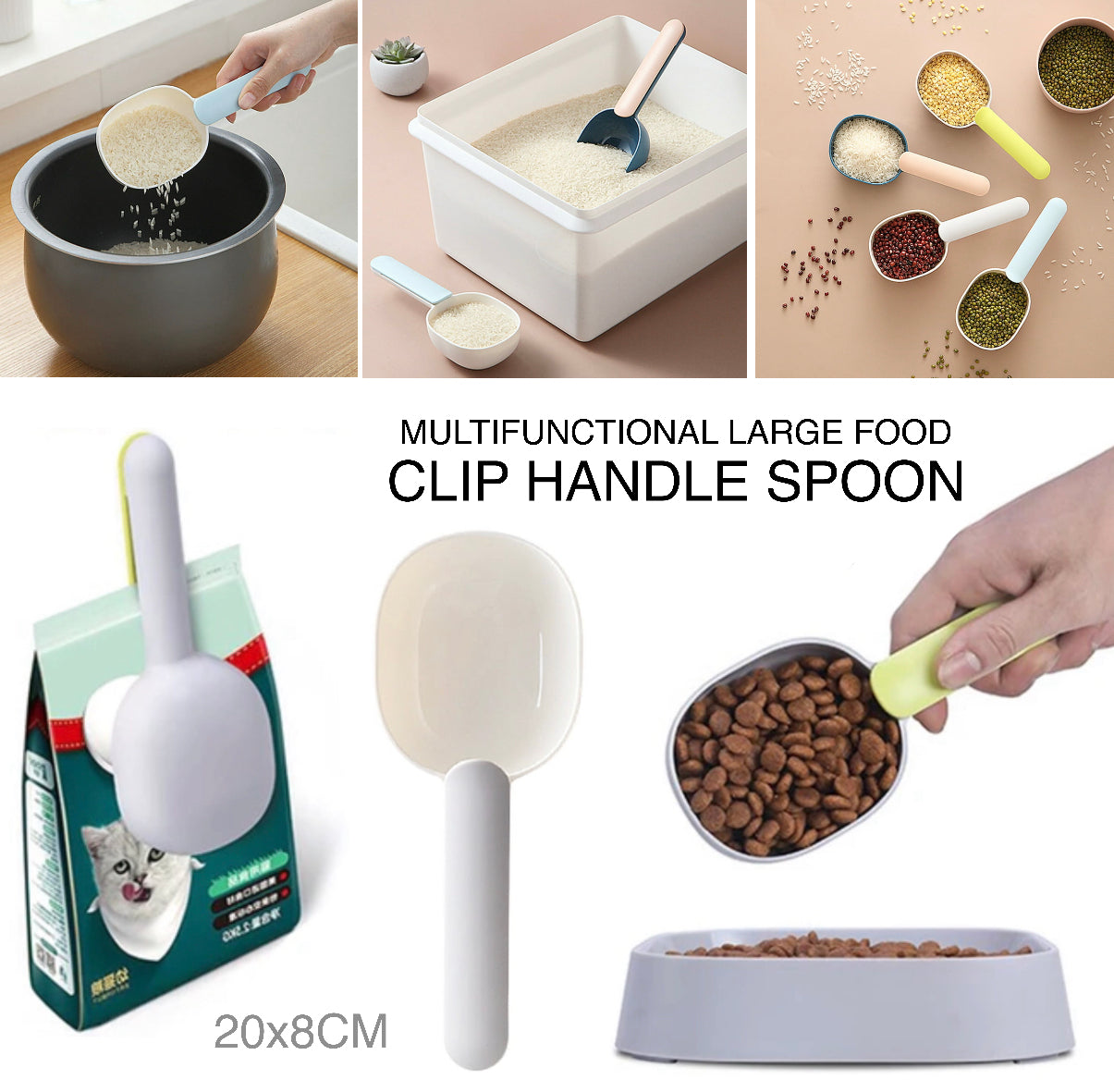 Clip Spoon (Buy 1 Get 1 Free)