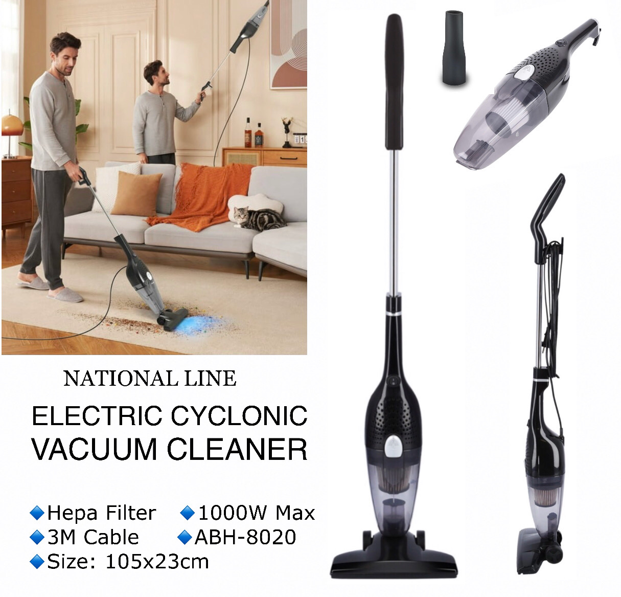 Vacuum Cleaner (ABH8020)