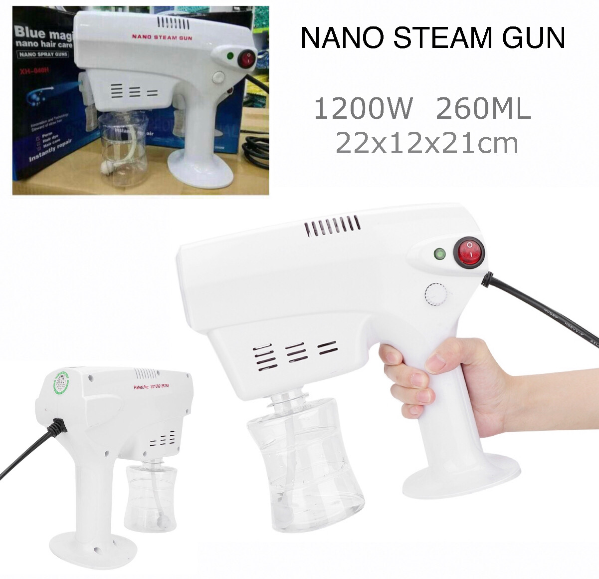 Nano Steam Gun