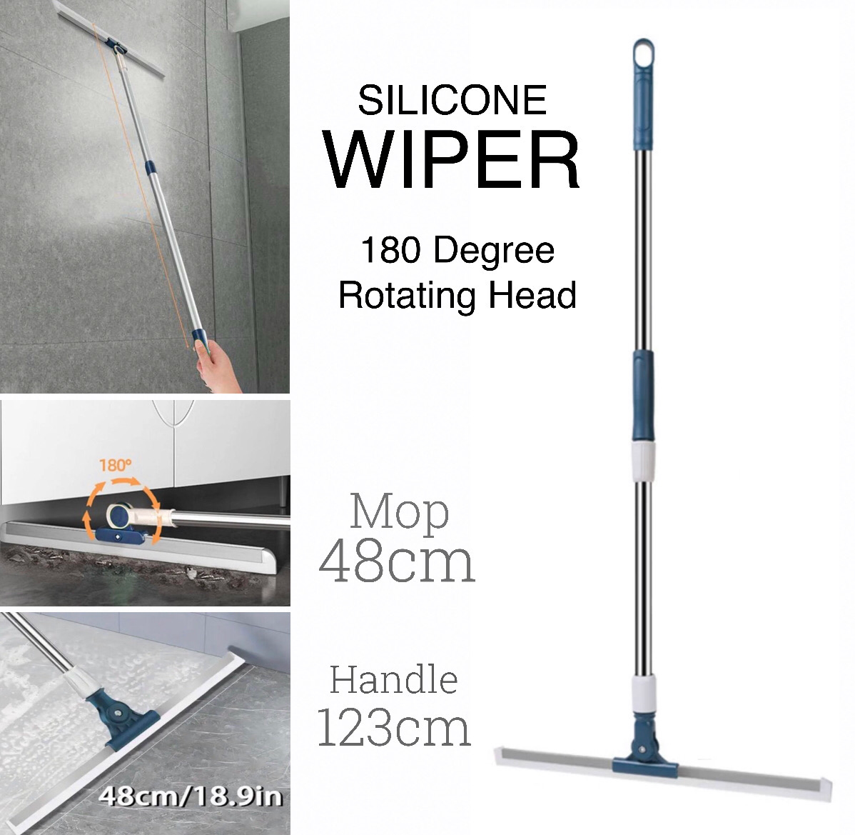 Silicone Wiper (48cm) (Buy 1 Get 1 Free)