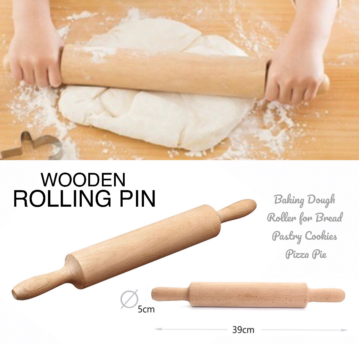 Wooden Rolling Pin