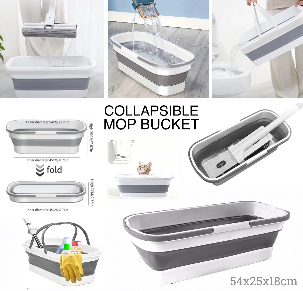 Collapsible Mop Bucket