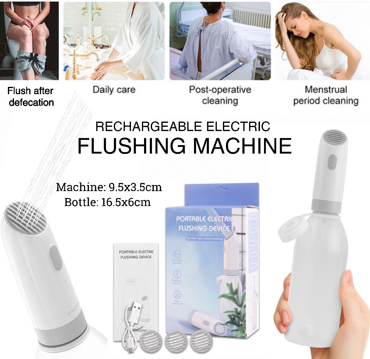 Portable Flushing Device