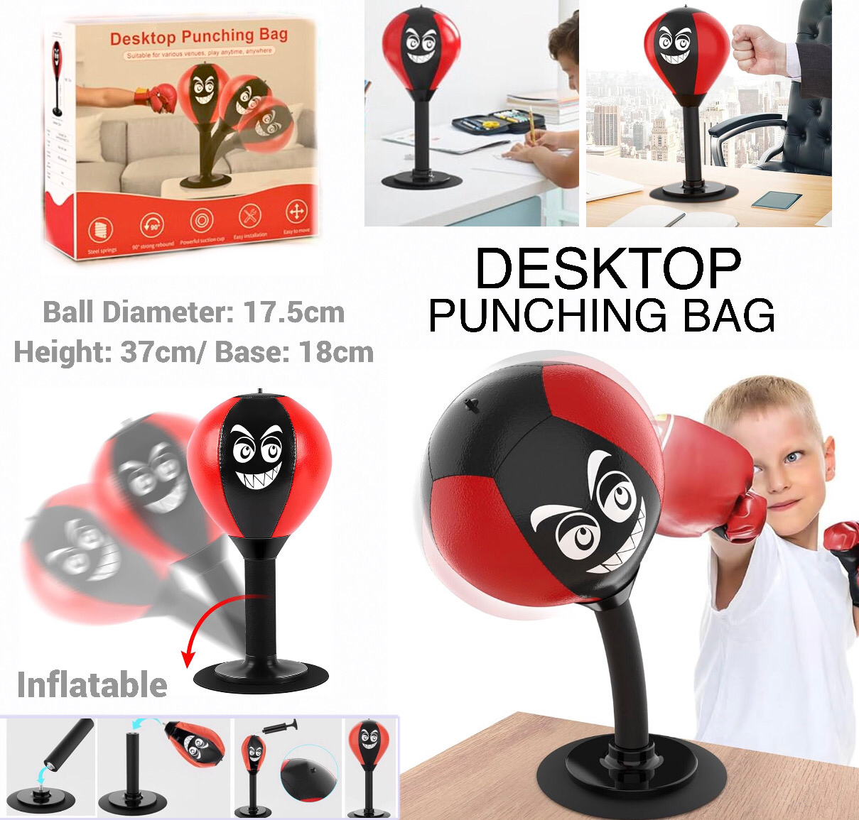 Desktop Punching Bag