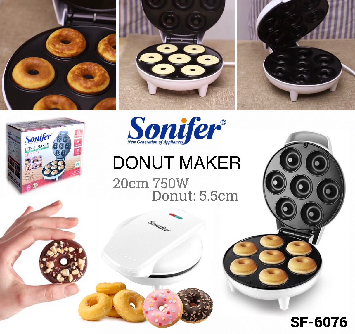 Donut Maker (SF-6076)