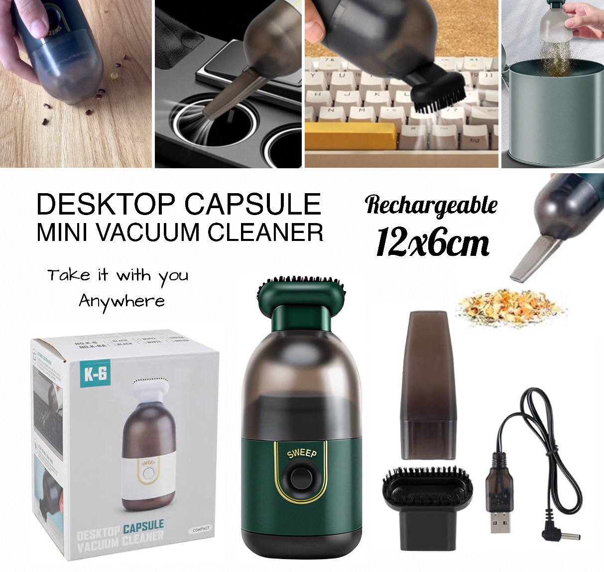Capsule Vacuum Cleaner