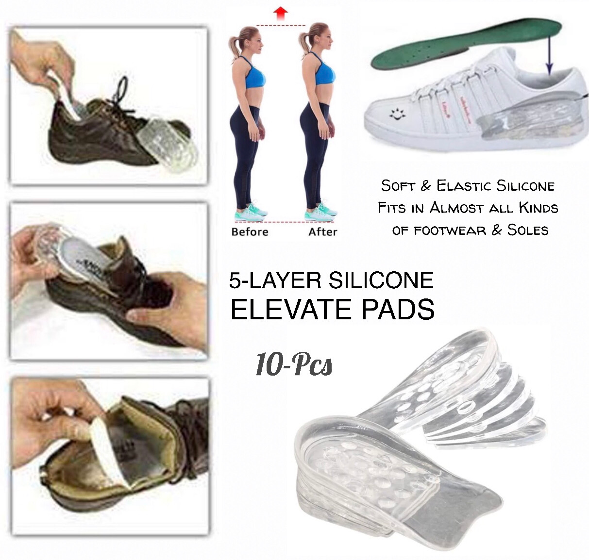 Silicone Elevate Pads