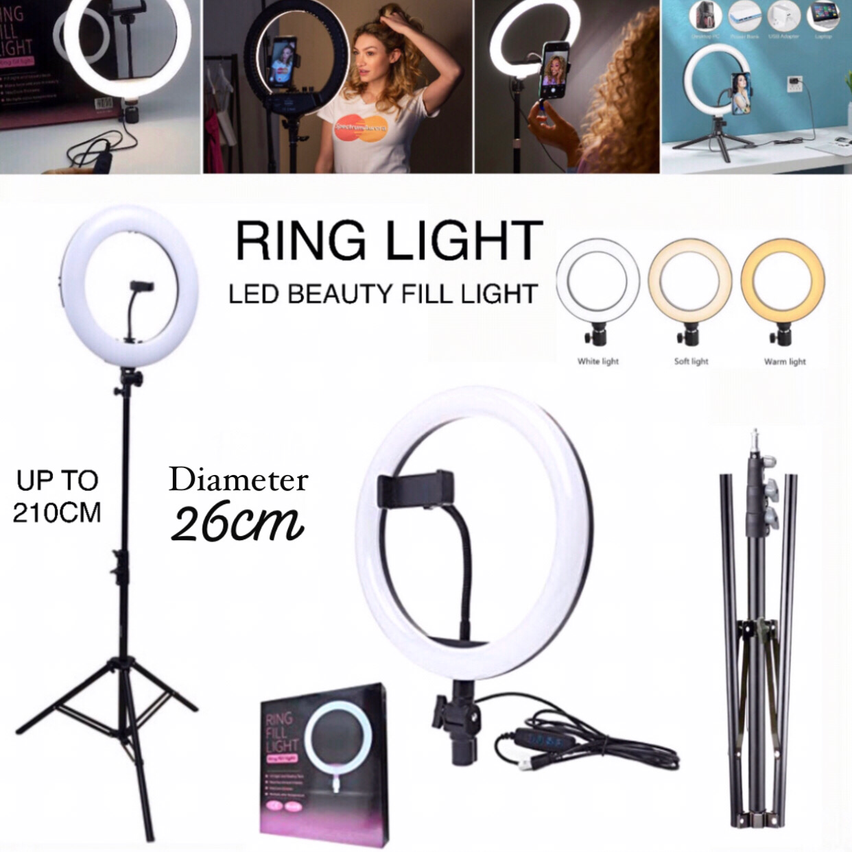 LED Ring Light (26CM)