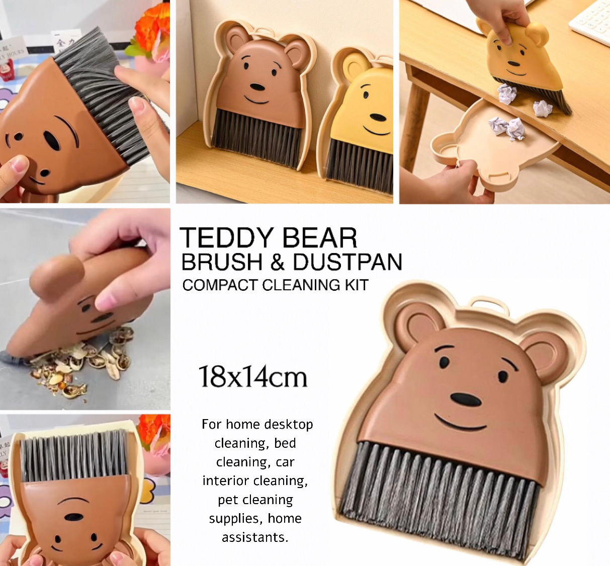 Bear Cleaning Set