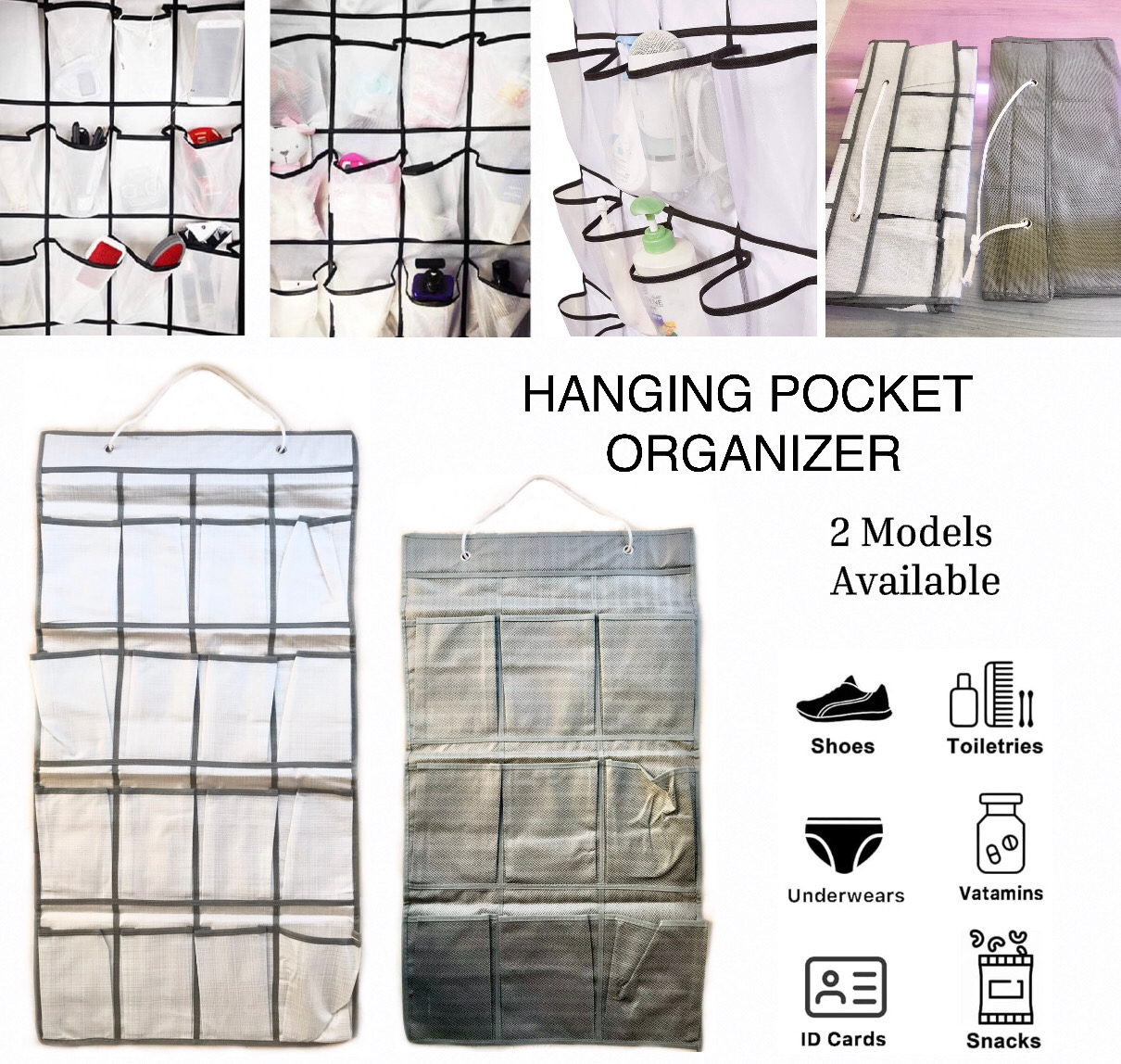 Hanging Pocket Organizer