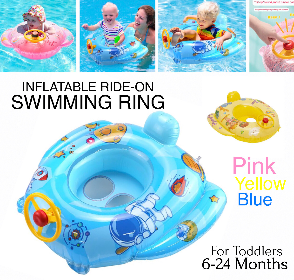 Ride-On Inflatable Ring