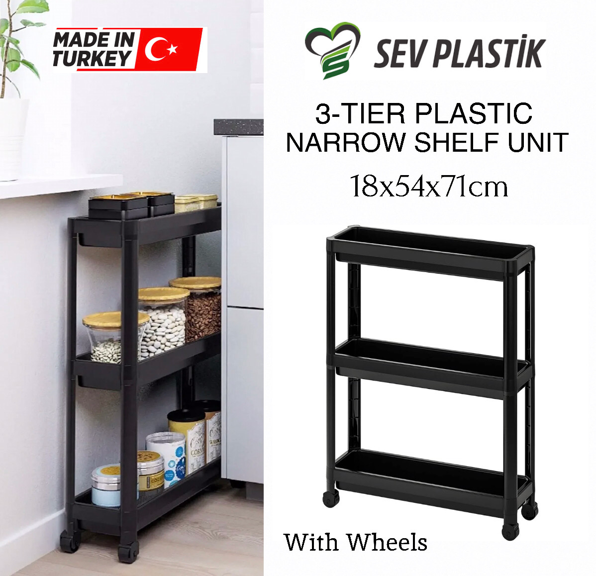 Narrow Shelf Unit (SP-315)
