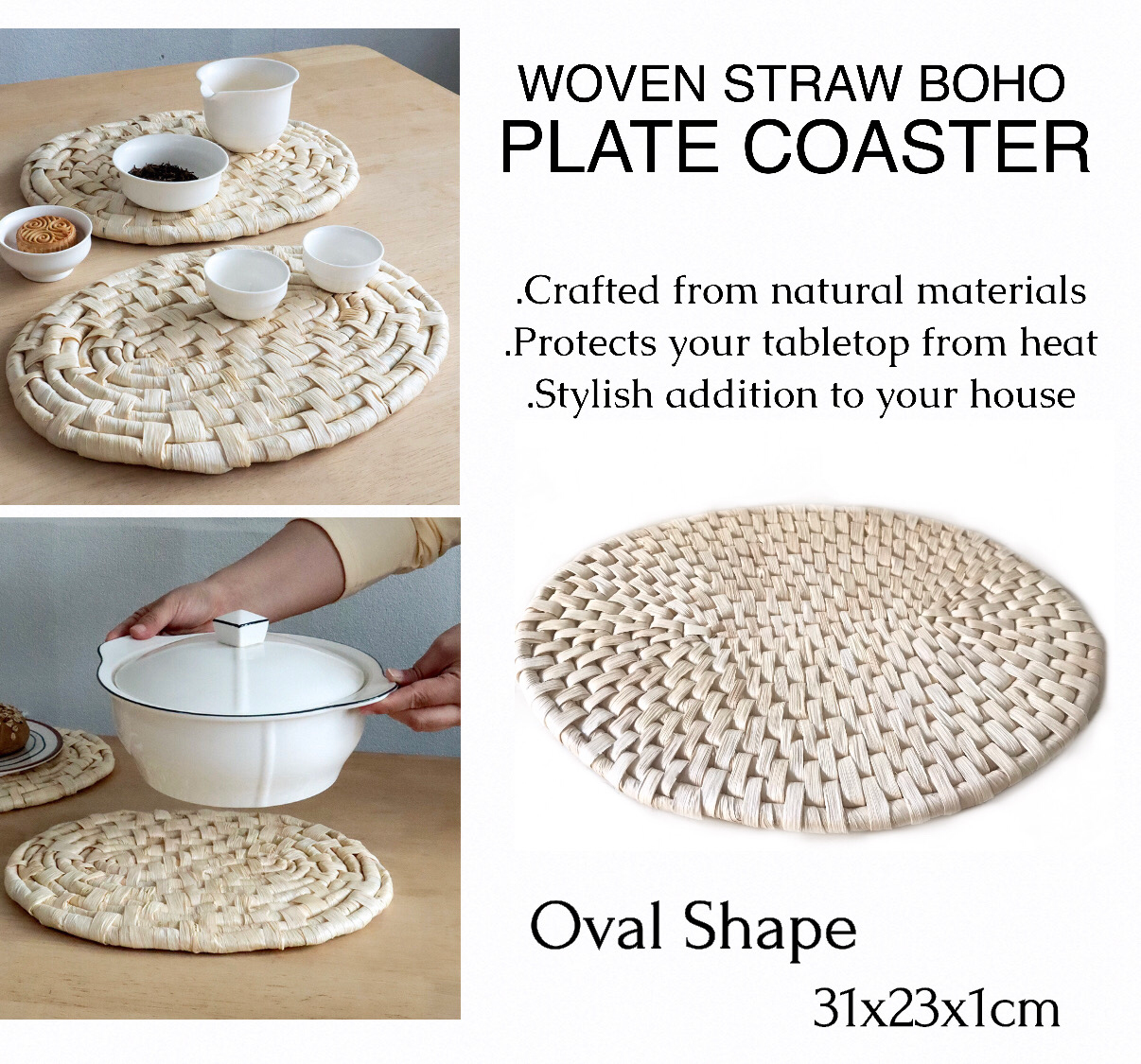 Boho Plate Coaster