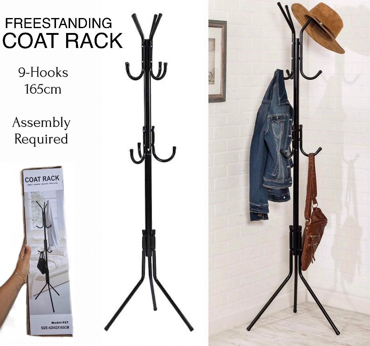 Hallway Coat Rack