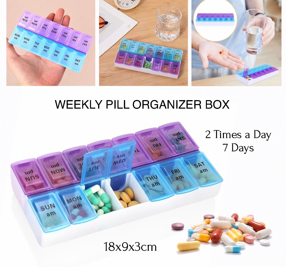Weekly Pill Organizer