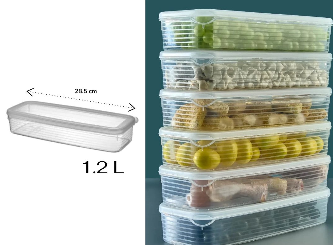Line Storage Box Long 1.2 L Food Box