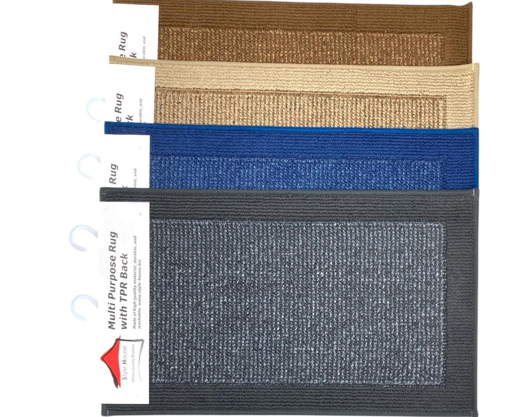 Multi purpose rug with TPR back 75x45 cm