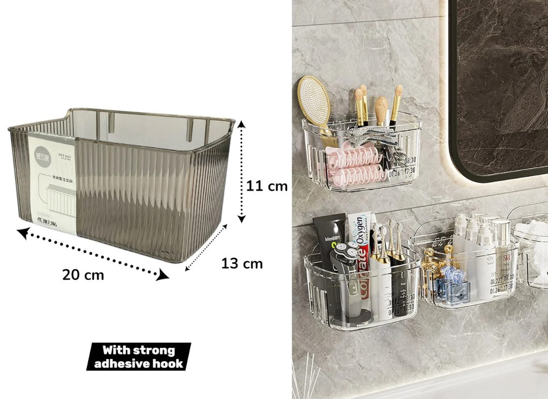 Perforated Unbreakable Transparent Storage Organizer 4