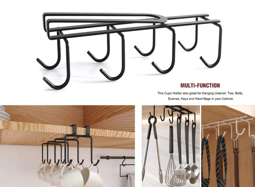 ight Hooks Metallic Under Shelf Hangers