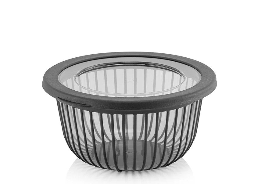 Linea Round Bowl 2 L with cover