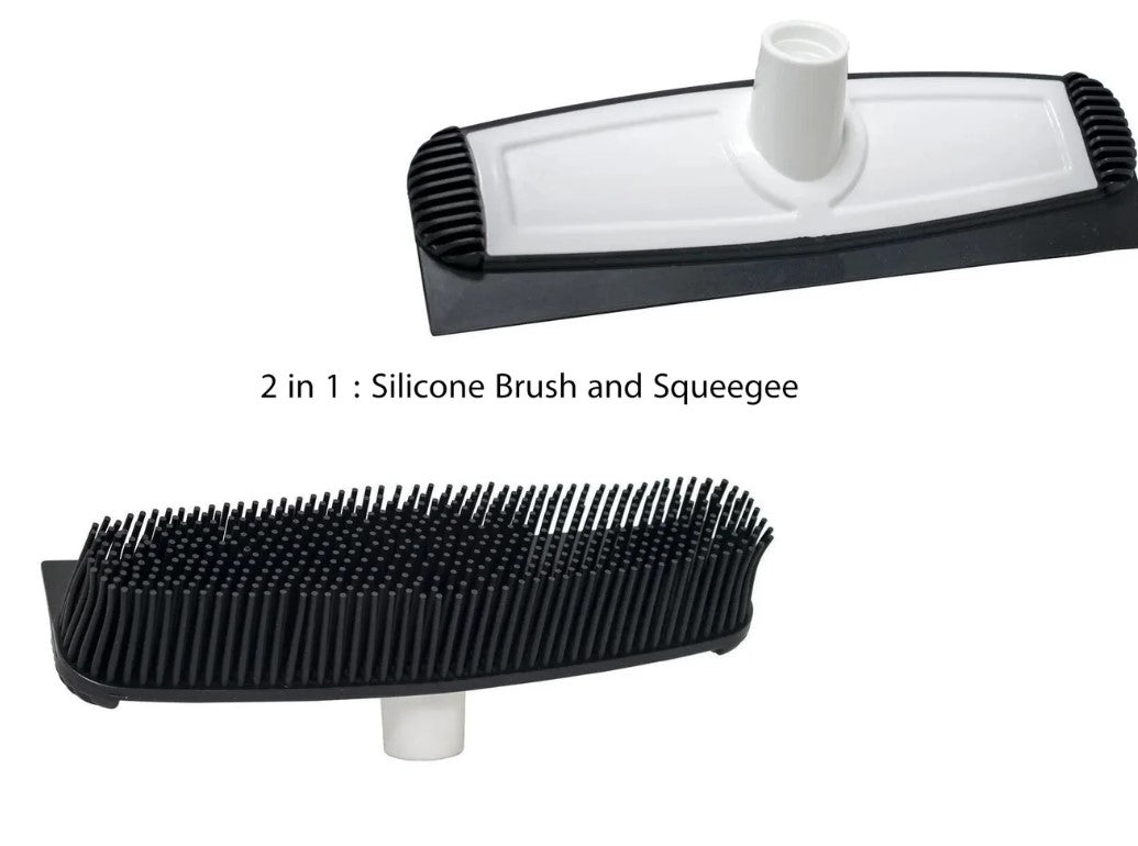 2 in 1 Deluxe Silicone Brush and Squeegee