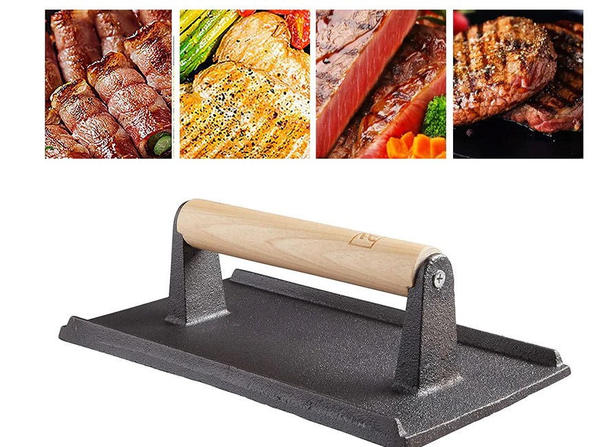 Cast Iron Grill and Sandwish Press