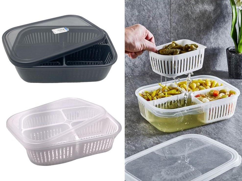 Nare Storage Box Large 3.2 L with 4 Strainers