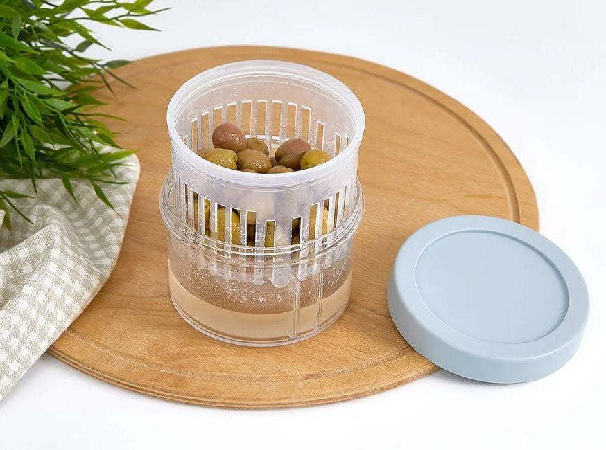 Olive Saver Box with Strainer 0.55 L