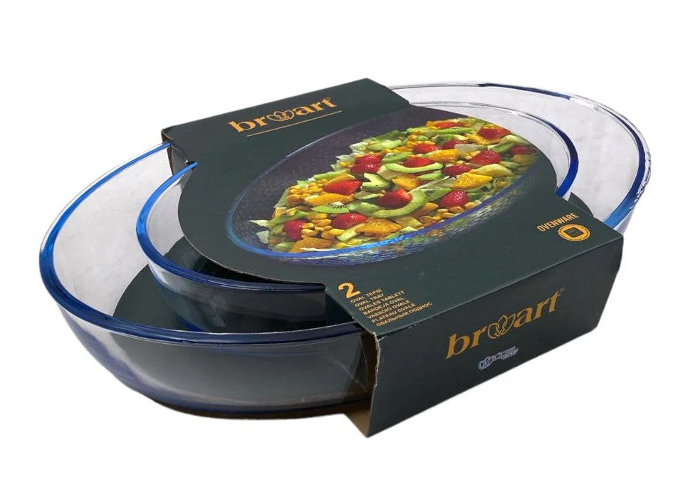 Oval Oven Tray Set of 2