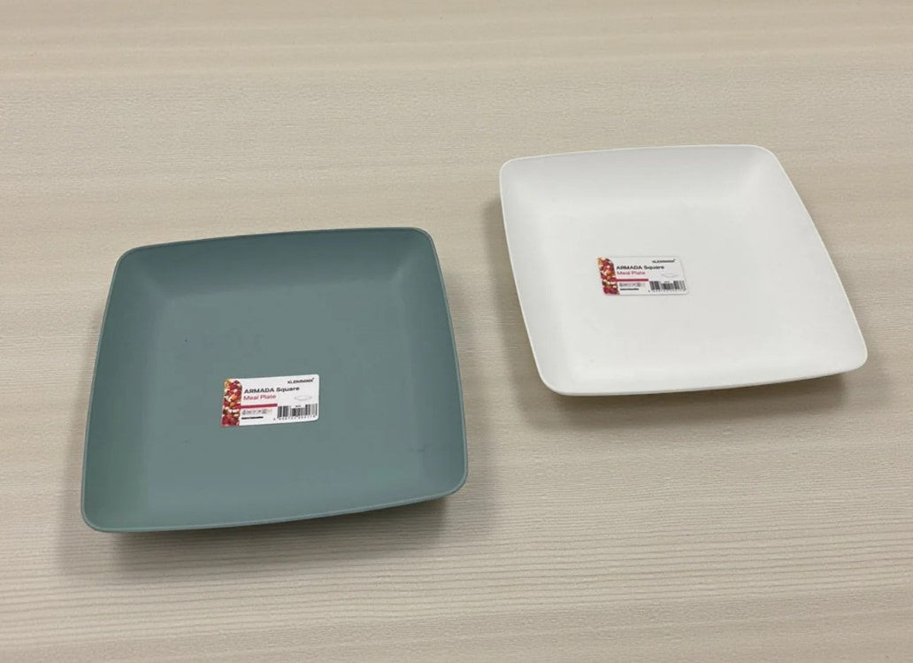 Armada Square deep Plastic Plate 18.5 cm