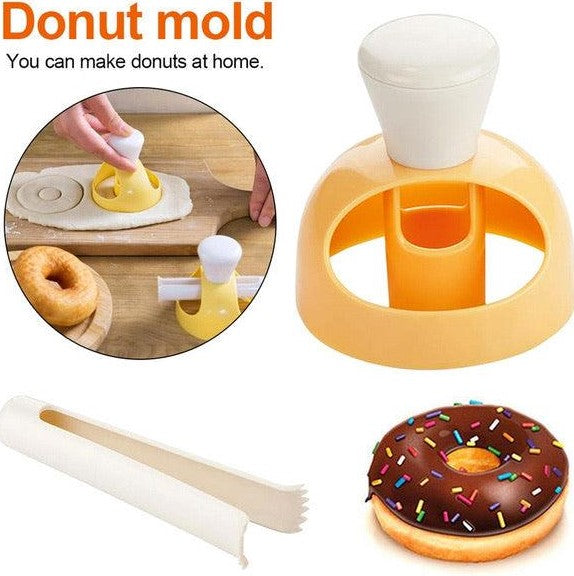DONUT CUTTER ROUND SHAPE WITH PLUKER