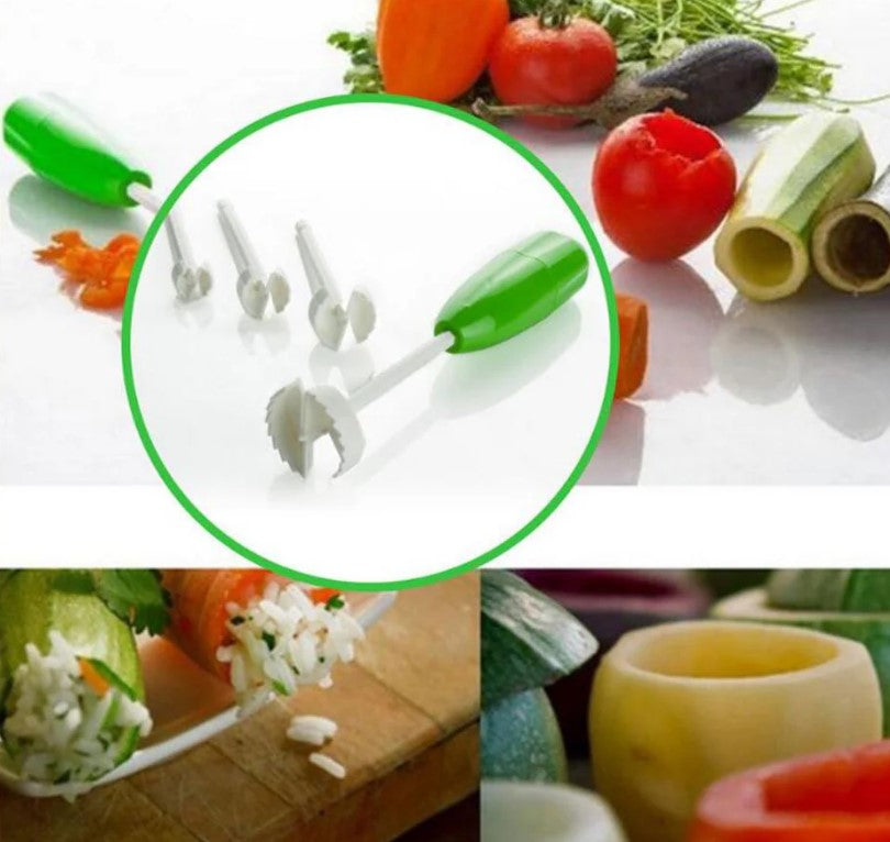 4 Pieces Vegetables corer