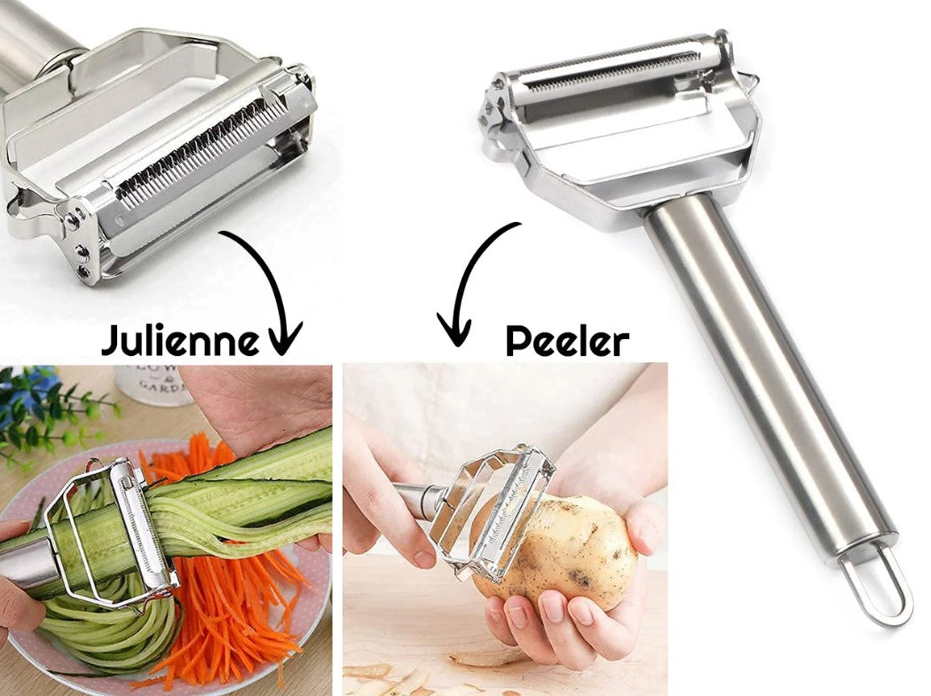 2 in 1 High Quality SS Peeler