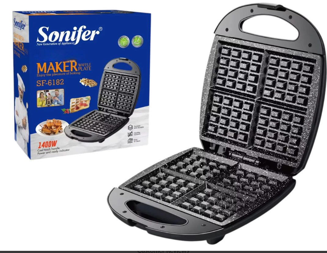 Big Waffle Maker 4 pieces