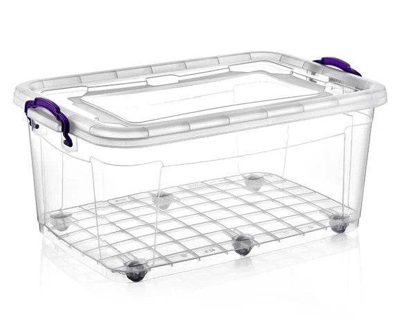 Clear Storage Box 80 L