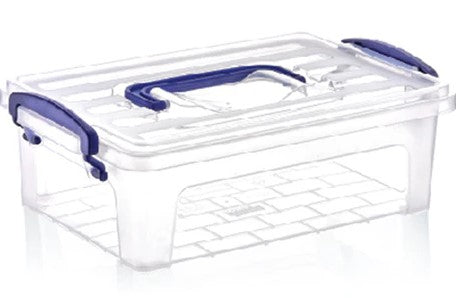 6 lt Clear Box with Handle
