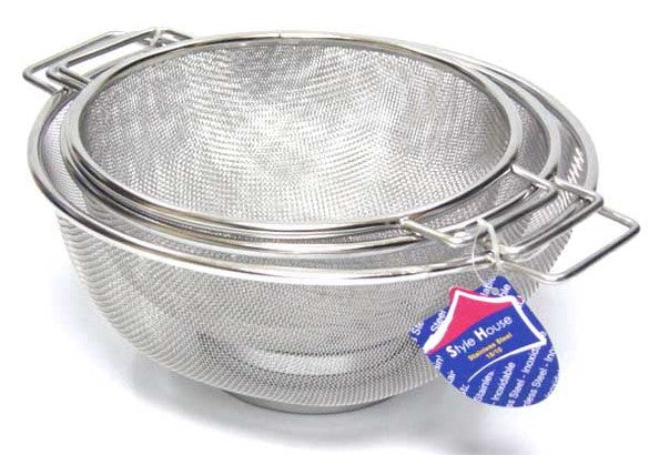 3-Pieces Mesh Colander