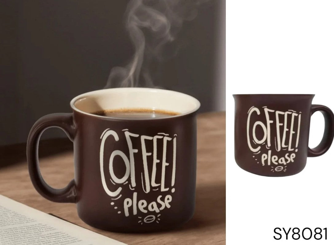 Jumbo Brown Coffee Mug